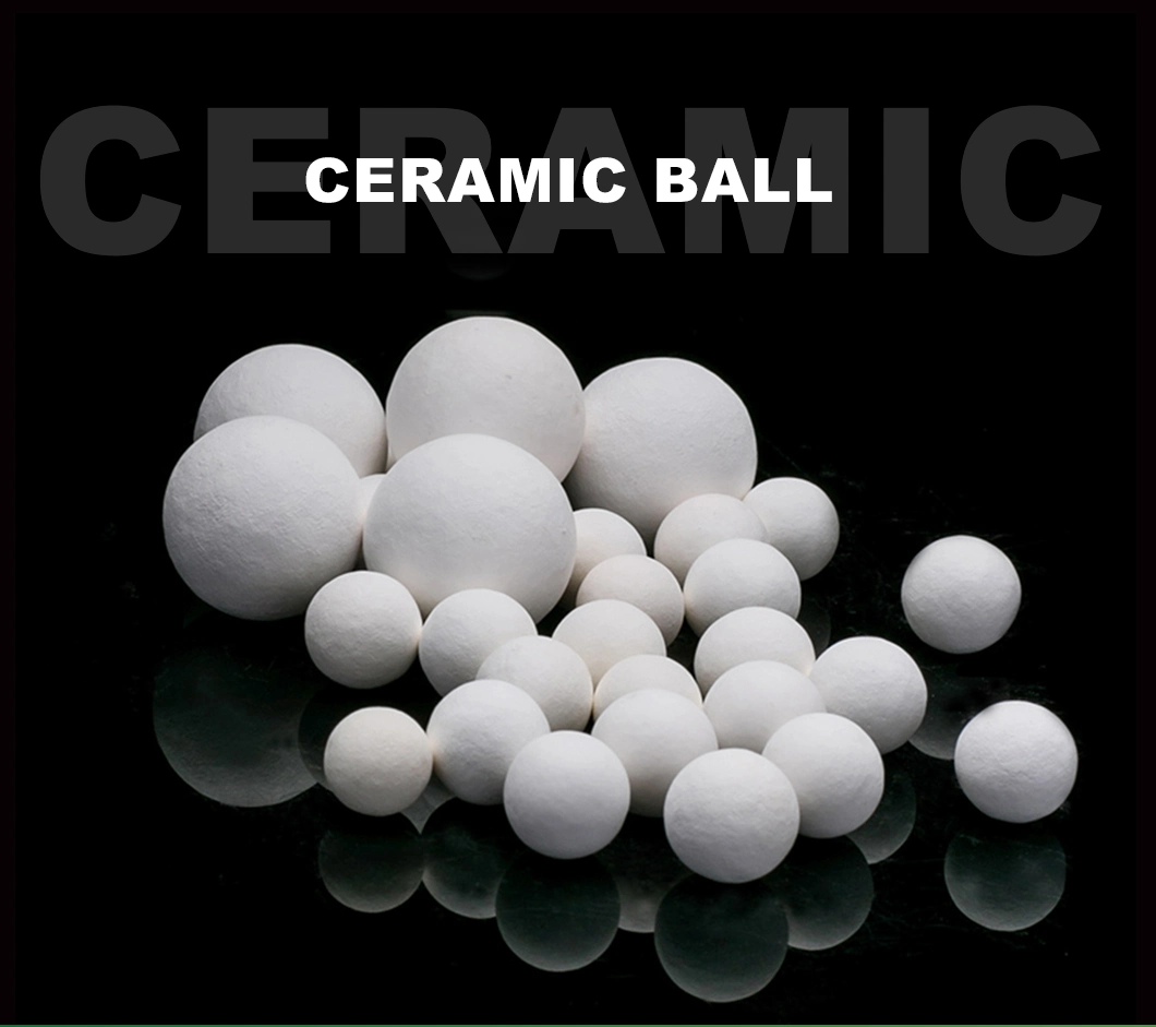 13mm 99% Industrial Catalyst Support Media Inert Alumina Ceramic Balls