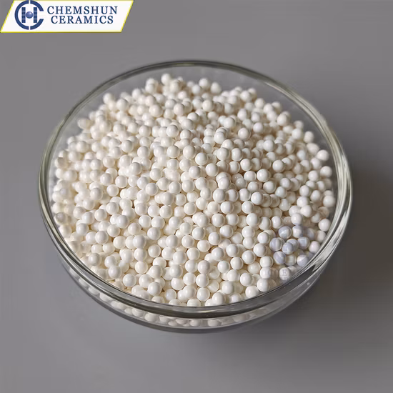 Medios de molienda de cuentas de cerámica de circonio al por mayor de alta densidad para minería